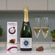 Personalised Birthday Bubbles & Chocolates Personalised Birthday Bubbles & Chocolates